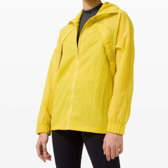 NWT Lululemon Clear Intention Jacket Soleil Yellow - Picture 4 of 16